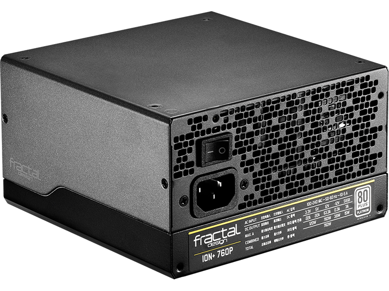 

Блок питания Fractal Design Ion Plus 760W Platinum FD-PSU-IONP-760P-BK, Ion Plus 760W