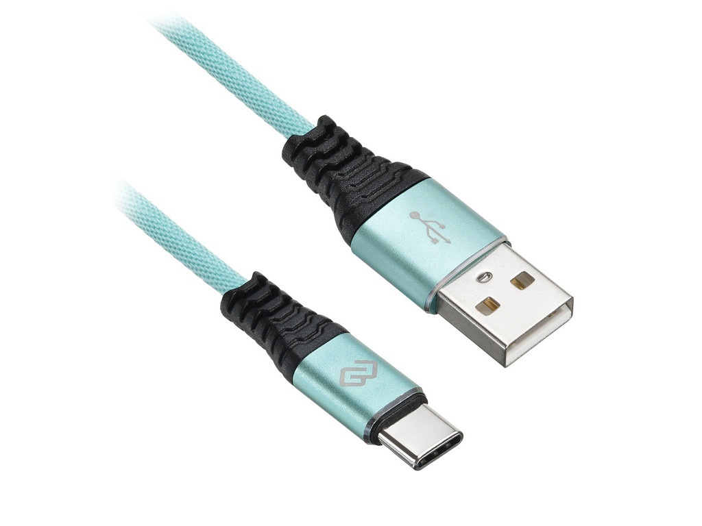 фото Аксессуар digma usb-a - type-c 1.2m green 1080450