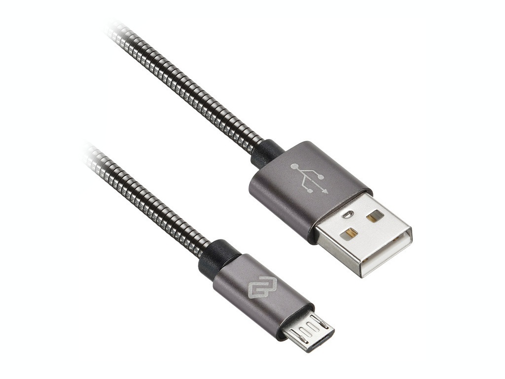 фото Аксессуар digma usb-a - micro usb-b 0.15m black 1080402