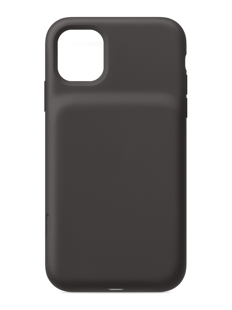 фото Чехол для apple iphone 11 smart battery case with wireless charging black mwvh2zm/a