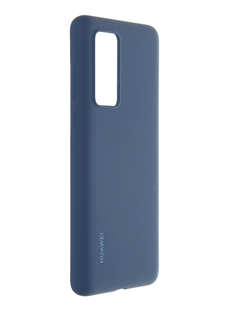 фото Чехол для huawei p40 silicone ink blue 51993721