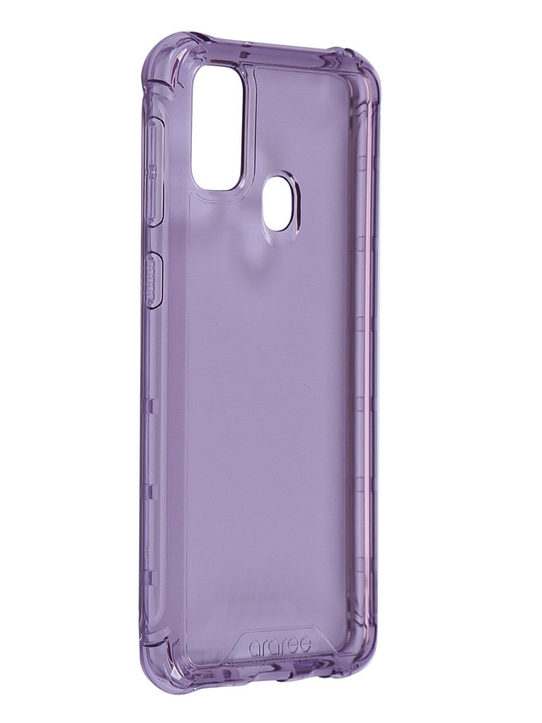 фото Чехол araree для samsung galaxy m21 m cover magenta gp-fpm215kdaer