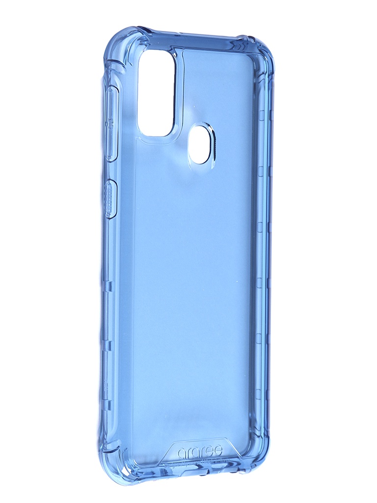 фото Чехол araree для samsung galaxy m21 m cover blue gp-fpm215kdalr