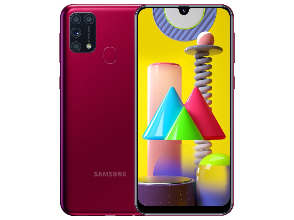 фото Сотовый телефон samsung sm-m315f galaxy m31 6gb/128gb red выгодный набор + серт. 200р!!!