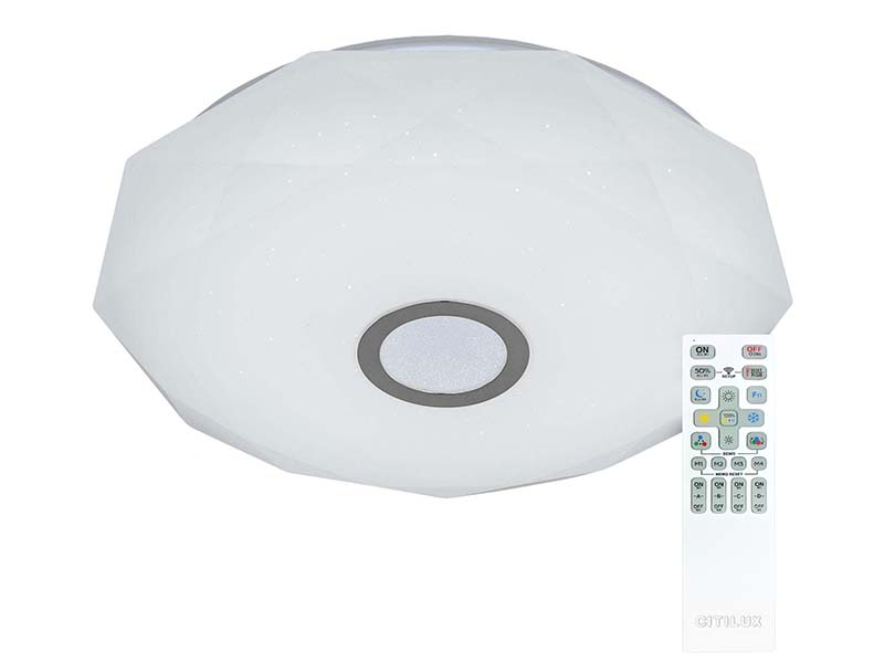 

Светильник Citilux Диамант Смарт CL713A60G, LED, 60 Вт Chrome, CL713A60G