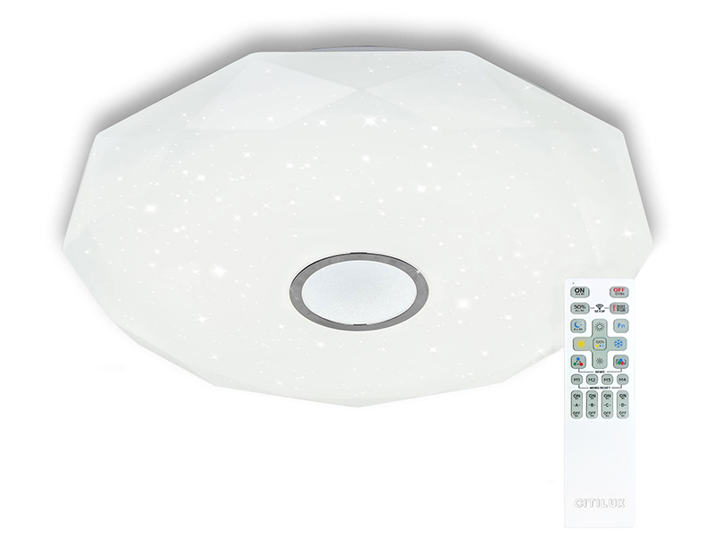 

Светильник Citilux Диамант Смарт CL713A100G, LED, 100 Вт Chrome, CL713A100G