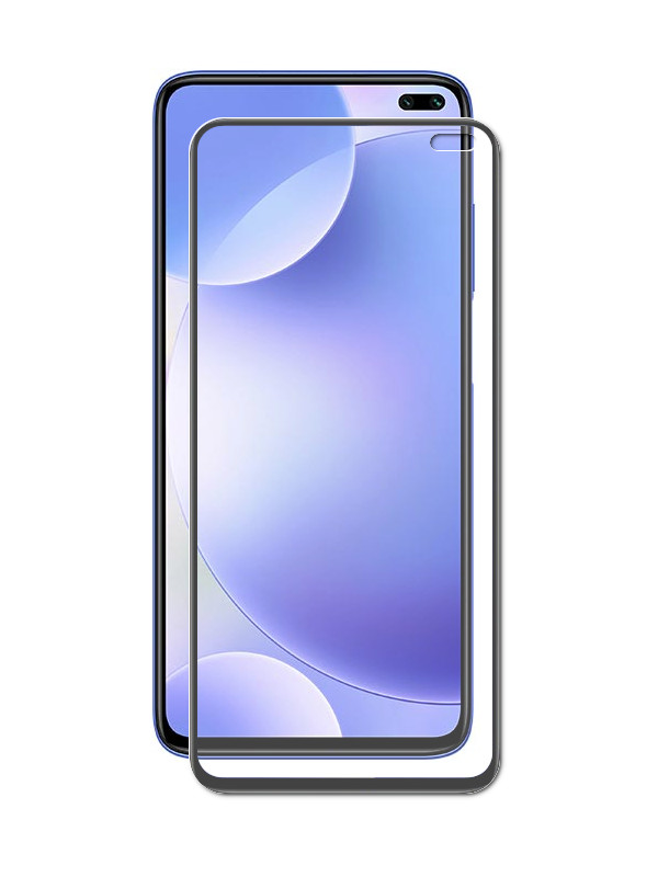 

Защитный экран Red Line для Vivo V19 Full Screen Tempered Glass Full Glue Black УТ000021245, УТ000021245