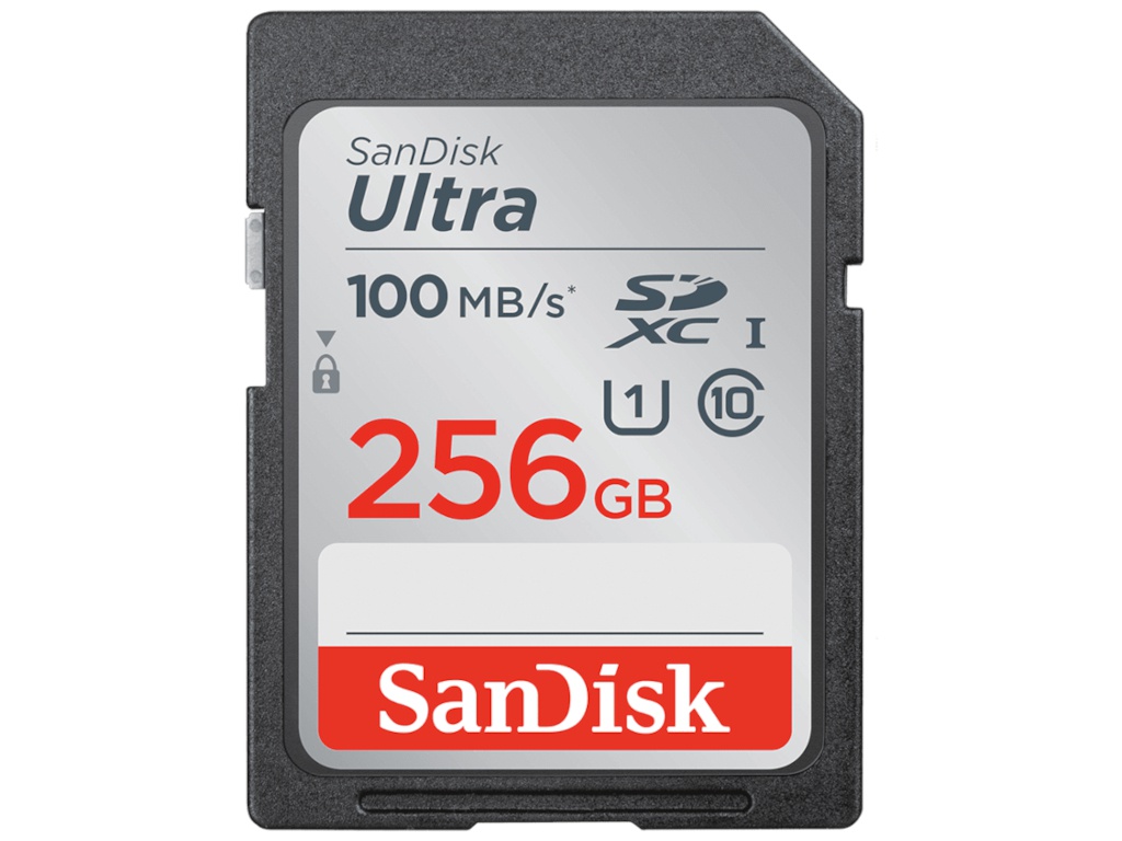 

Карта памяти 256Gb - SanDisk Ultra Secure Digital XC Class 10 UHS-I SDSDUNR-256G-GN6IN, SDSDUNR-256G-GN6IN