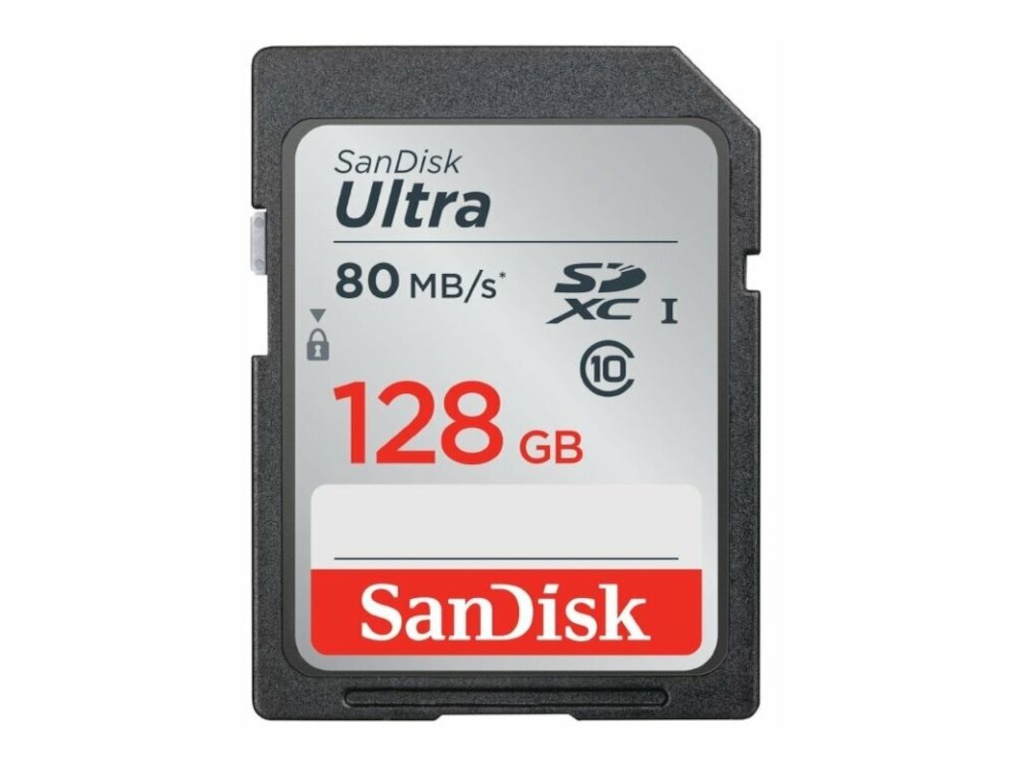 Фото - Карта памяти 128Gb - SanDisk Ultra Secure Digital XC Class 10 UHS-I SDSDUNR-128G-GN6IN карта памяти 32gb sandisk ultra secure digital hc uhs i sdsdun4 032g gn6in