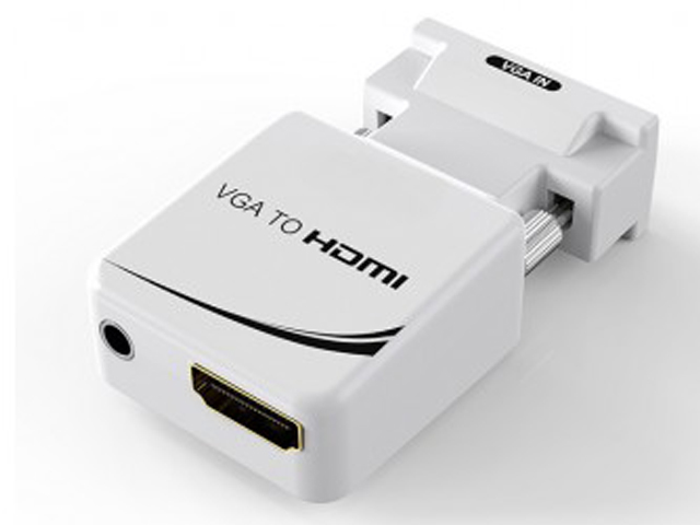 Аксессуар KS-is VGA F to HDMI F + Audio KS-427 переходник vga f vga f соединитель