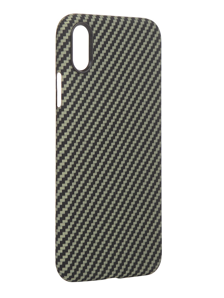 

Чехол Red Line для APPLE iPhone XR Carbon Matte Green УТ000021541, УТ000021541
