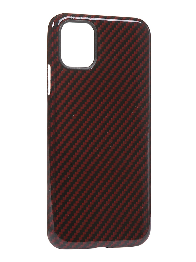 

Чехол Red Line для APPLE iPhone 11 Carbon Glossy Red УТ000021528, УТ000021528
