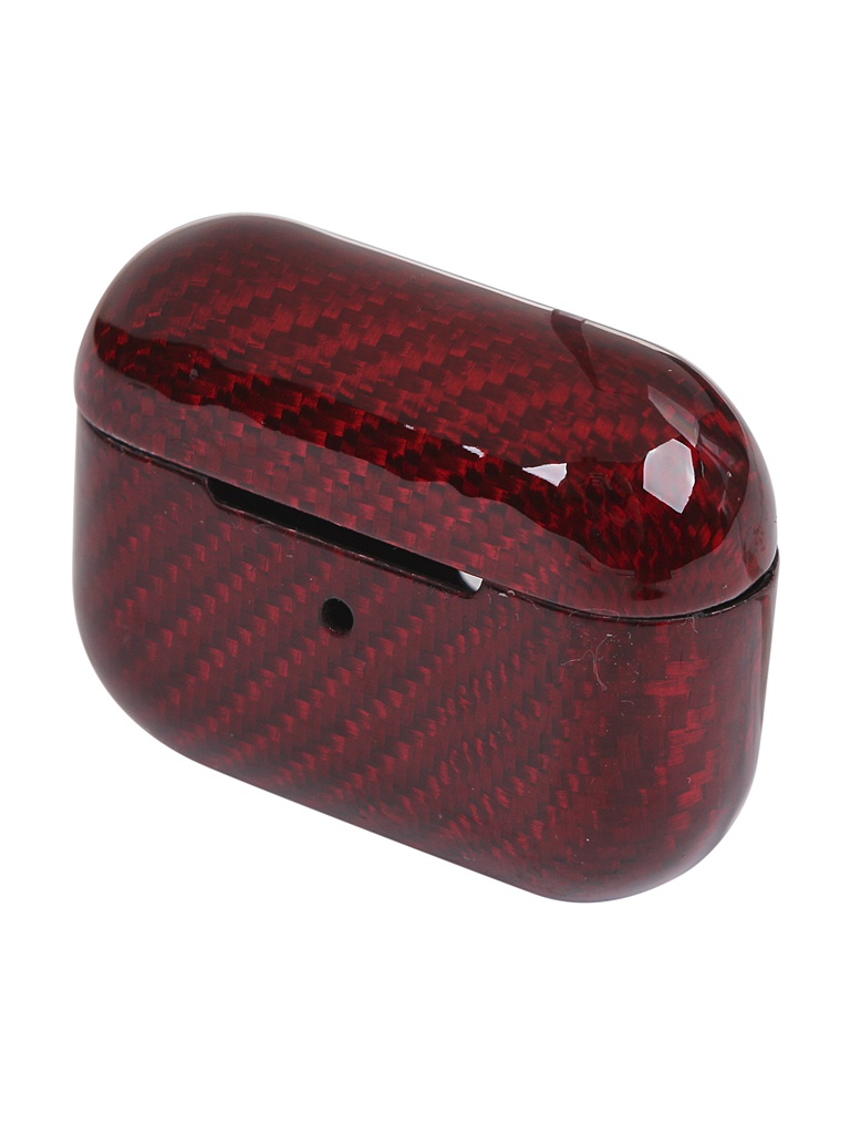 

Чехол Red Line для APPLE AirPods Pro Carbon Glossy Red УТ000021556, УТ000021556