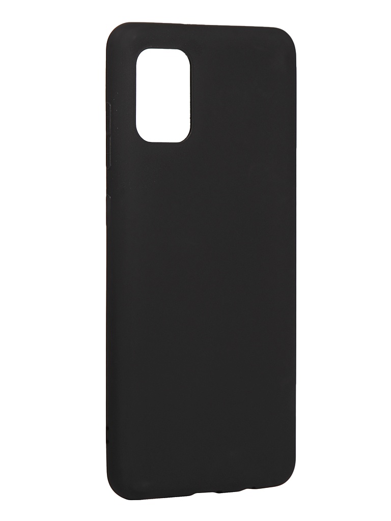 Чехол Zibelino для Samsung Galaxy A31 Soft Matte Black ZSM-SAM-A31-BLK