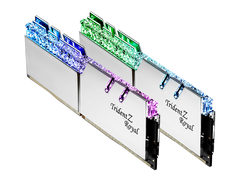 

Модуль памяти G.Skill Trident Z Royal DDR4 DIMM 4000MHz PC4-32000 CL18 - 16Gb KIT (2x8Gb) F4-4000C18D-16GTRS, F4-4000C18D-16GTRS