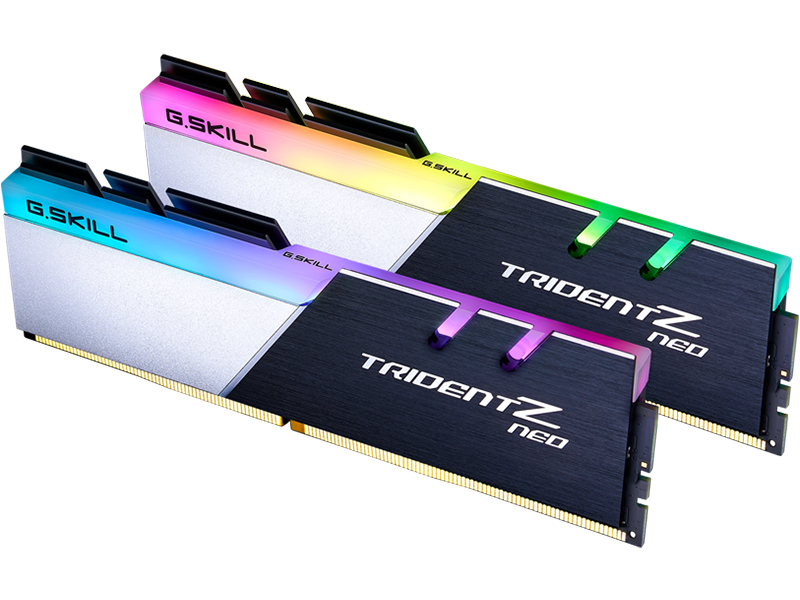   G.Skill Trident Z Neo DDR4 DIMM 3200MHz PC4-25600 CL16 - 32Gb KIT (2x16Gb) F4-3200C16D-32GTZN