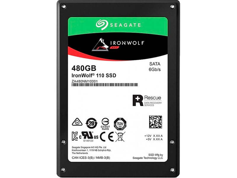 

Твердотельный накопитель Seagate IronWolf 110 480Gb ZA480NM10011, ZA480NM10011