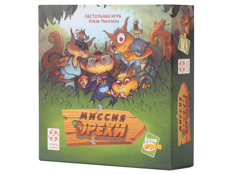 

Настольная игра Стиль жизни Миссия Орехи, Миссия Орехи