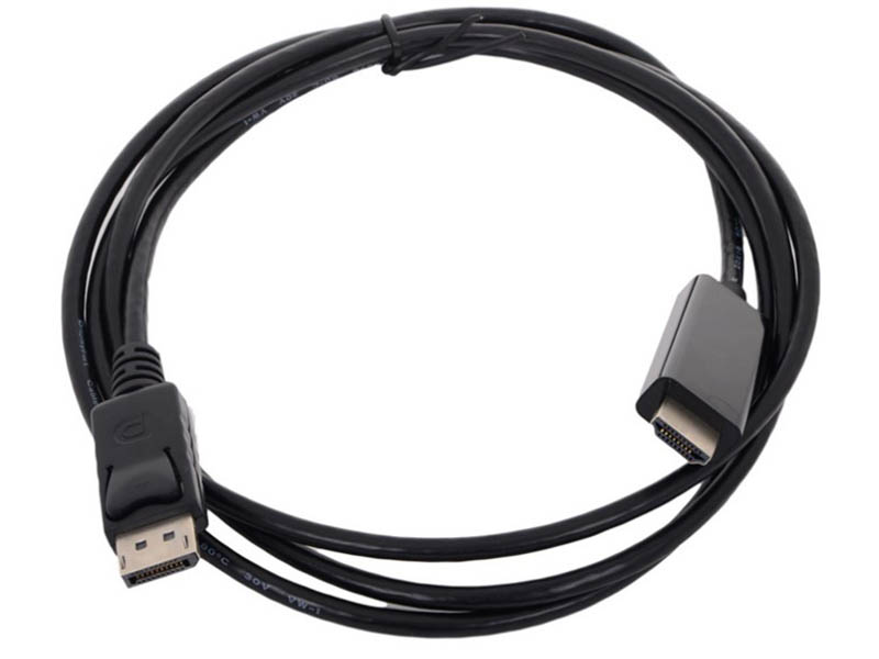 Аксессуар Vcom DisplayPort M - HDMI M 1.8m CG494-B аксессуар vcom hdmi hdmi ver 2 0 20m d3742a 20m
