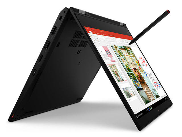 фото Ноутбук lenovo thinkbook yoga l13 black 20r5000ert (intel core i7-10510u 1.8 ghz/8192mb/256gb ssd/intel hd graphics/wi-fi/bluetooth/cam/13.3/1920x1080/windows 10 pro 64-bit)