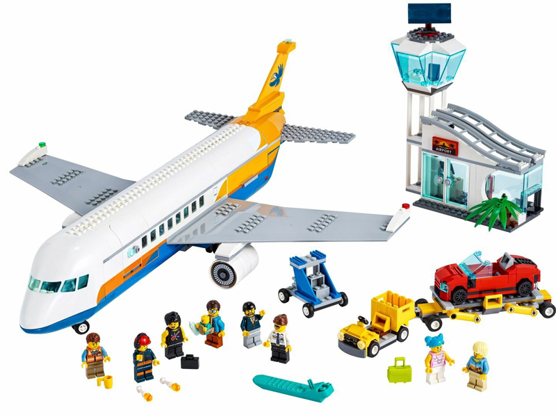 

Конструктор Lego City Пассажирский самолёт 669 дет. 60262, 60262