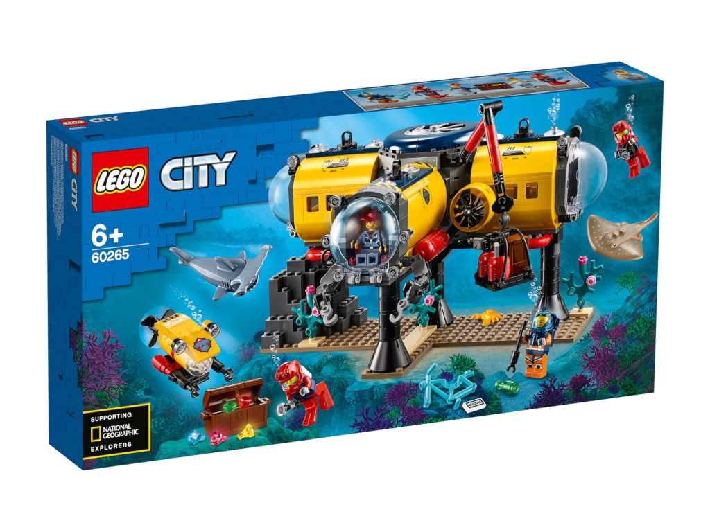 фото Lego city 60265 океан: исследовательская база