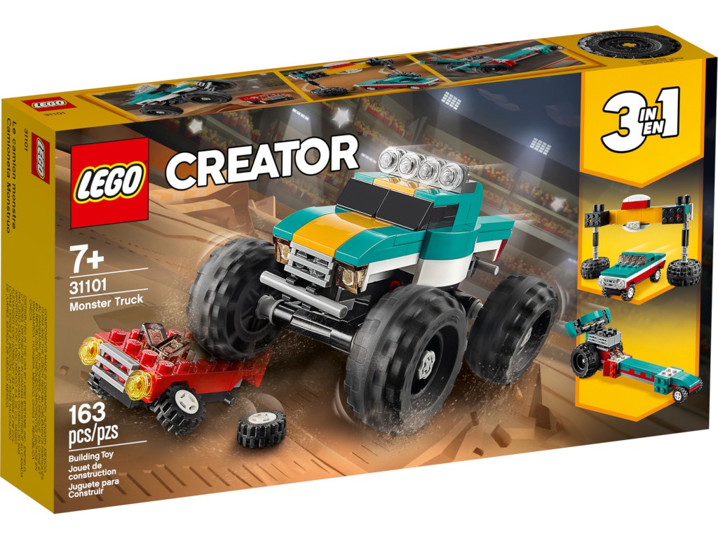 

Конструктор Lego Creator Монстр-трак 163 дет. 31101, 31101