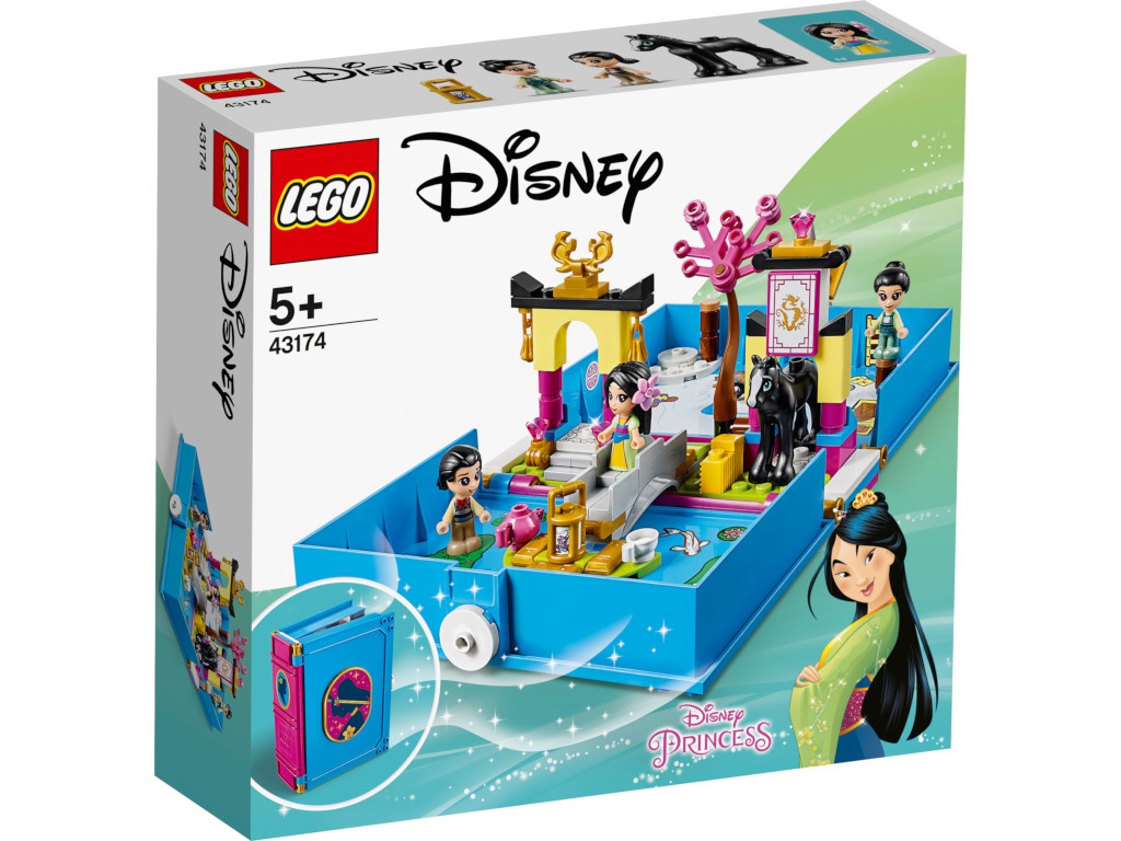 фото Конструктор lego disney princess книга сказочных приключений мулан 124 дет. 43174