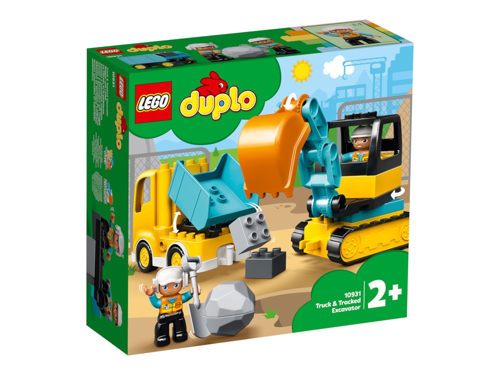 

Конструктор Lego Duplo Грузовик и гусеничный экскаватор 20 дет. 10931, 10931