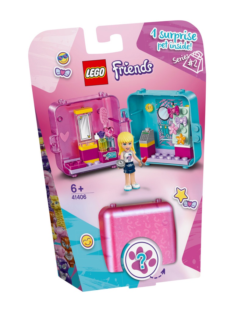 

Конструктор Lego Friends Игровая шкатулка Покупки Стефани 44 дет. 41406, 41406