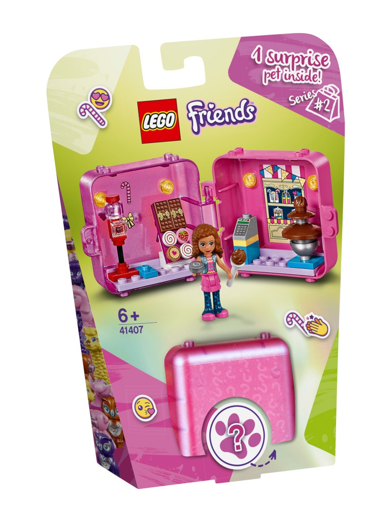 

Конструктор Lego Friends Игровая шкатулка Покупки Оливии 47 дет. 41407, 41407