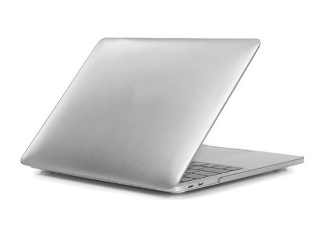 фото Аксессуар чехол gurdini для apple macbook retina 13 plastic matt silver 904544