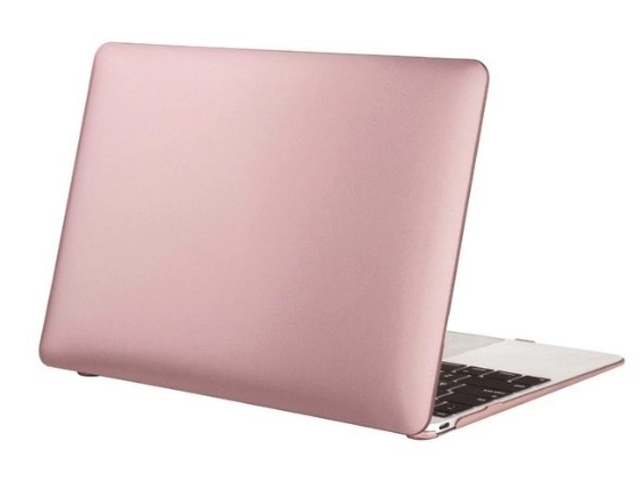 фото Аксессуар чехол gurdini для apple macbook 12 plastic matt rose gold 900124