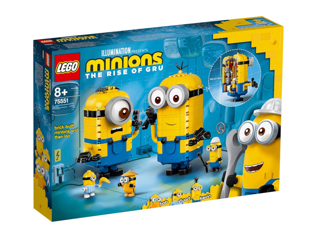 

Конструктор Lego Minions Фигурки миньонов и их дом 876 дет. 75551, 75551