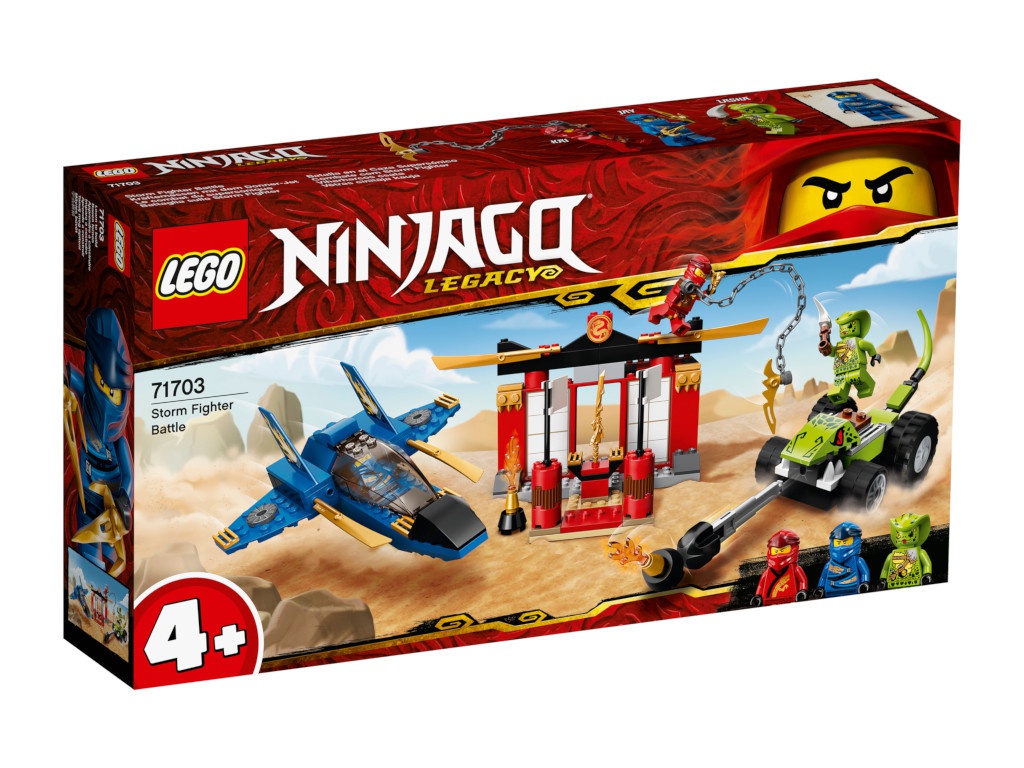 

Конструктор Lego Ninjago Бой на штормовом истребителе 165 дет. 71703, 71703