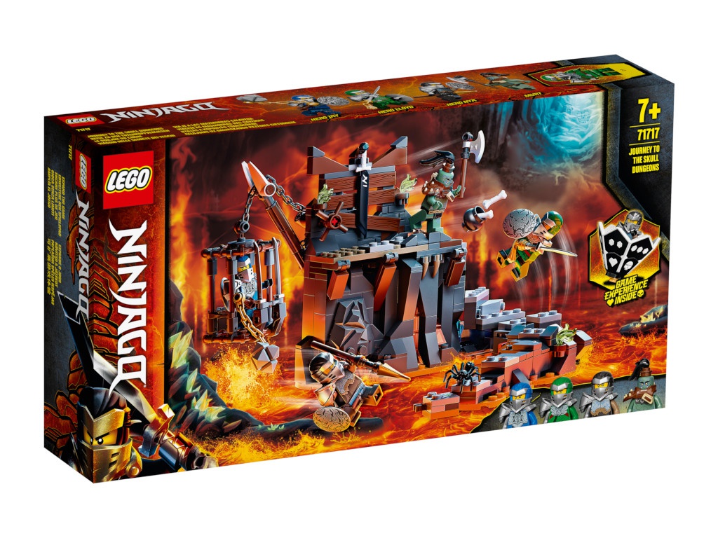 

Конструктор Lego Ninjago Путешествие в Подземелье черепа 401 дет. 71717, 71717