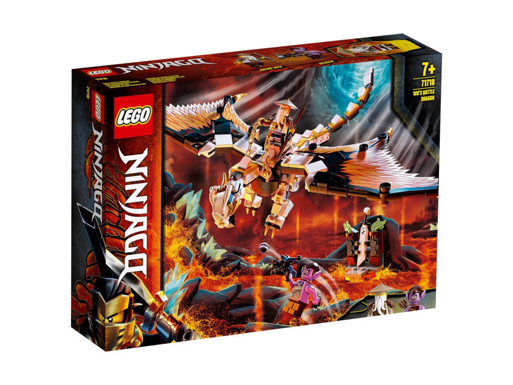 

Конструктор Lego Ninjago Боевой дракон Мастера Ву 321 дет. 71718, 71718