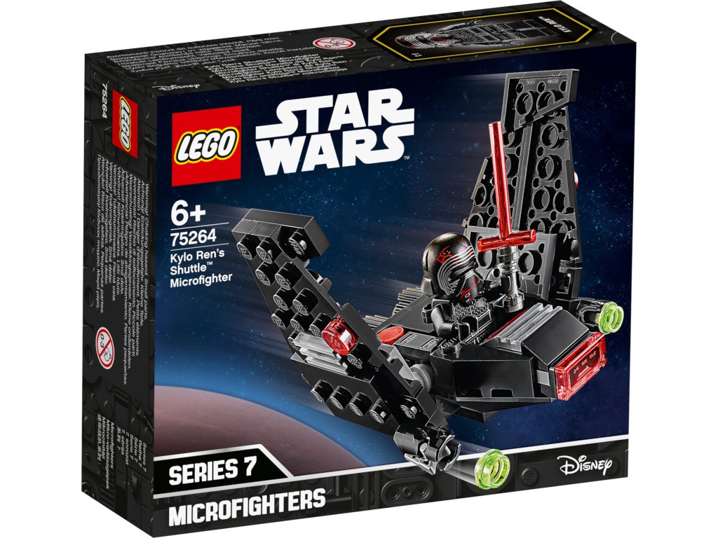 

Конструктор Lego Star Wars Микрофайтеры: шаттл Кайло Рена 72 дет. 75264, 75264