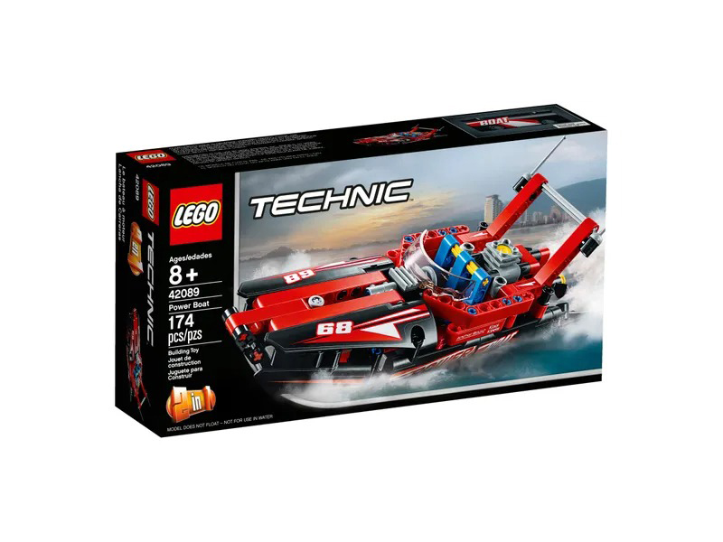

Конструктор Lego Technic Моторная лодка 174 дет. 42089, 42089