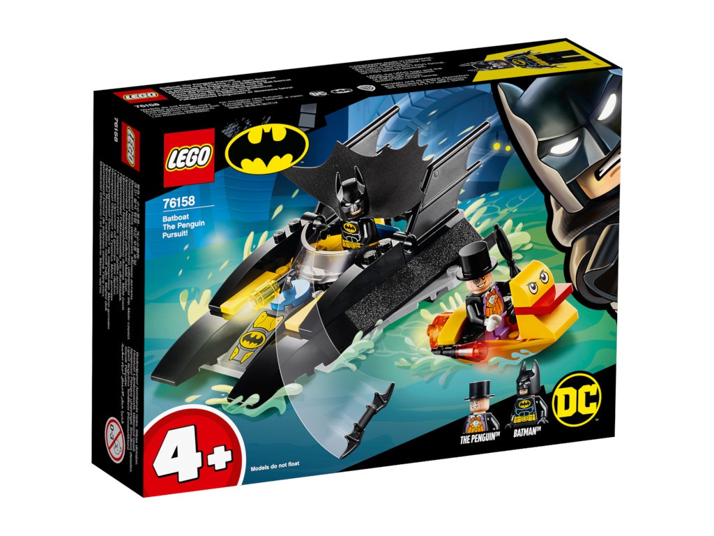 

Конструктор Lego DC Super Heroes Погоня за Пингвином на Бэткатере 54 дет. 76158, 76158