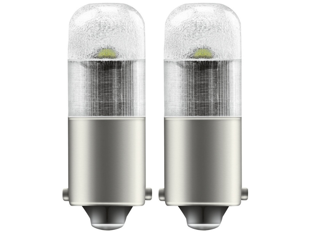 фото Лампа osram t4w 12v-1w (ba9s) led cool white 2шт 3850cw-02b