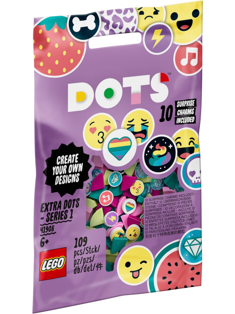 

Конструктор Lego Dots Дополнительные элементы 109 дет. 41908, 41908