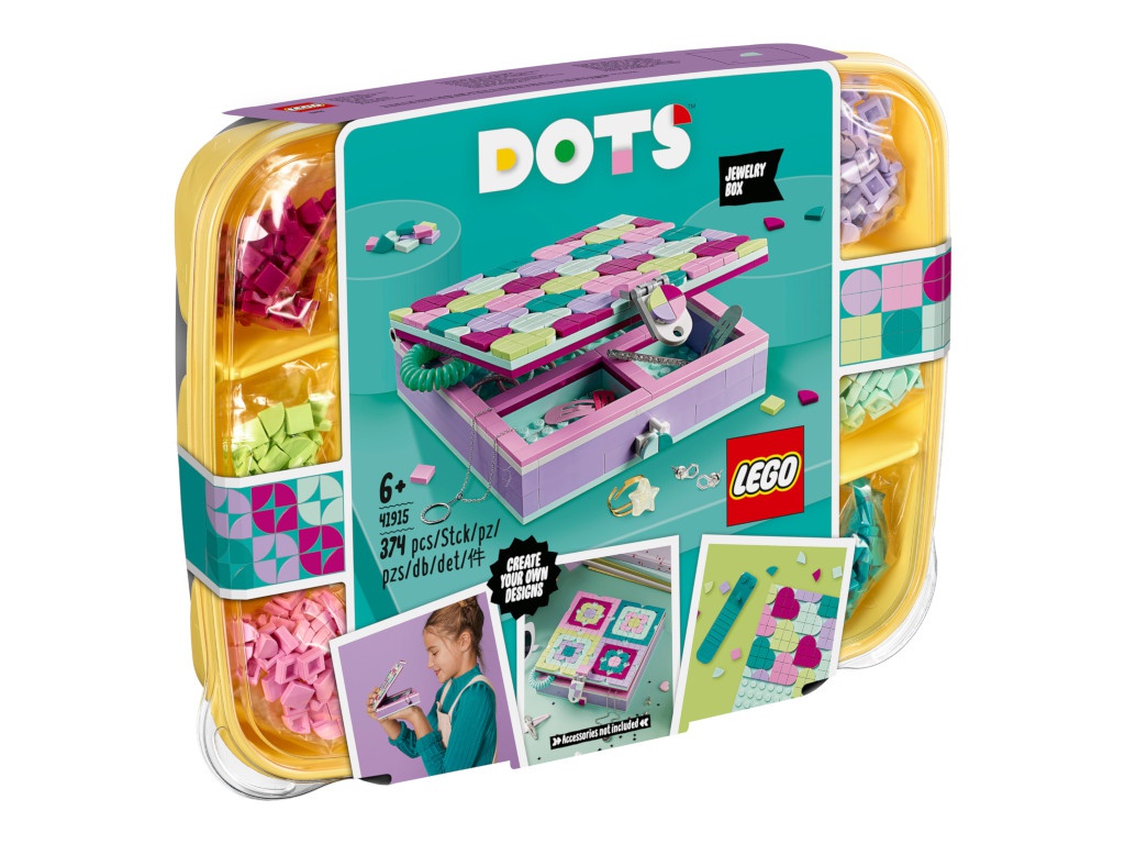 

Конструктор Lego Dots Шкатулка для драгоценностей 374 дет. 41915, 41915