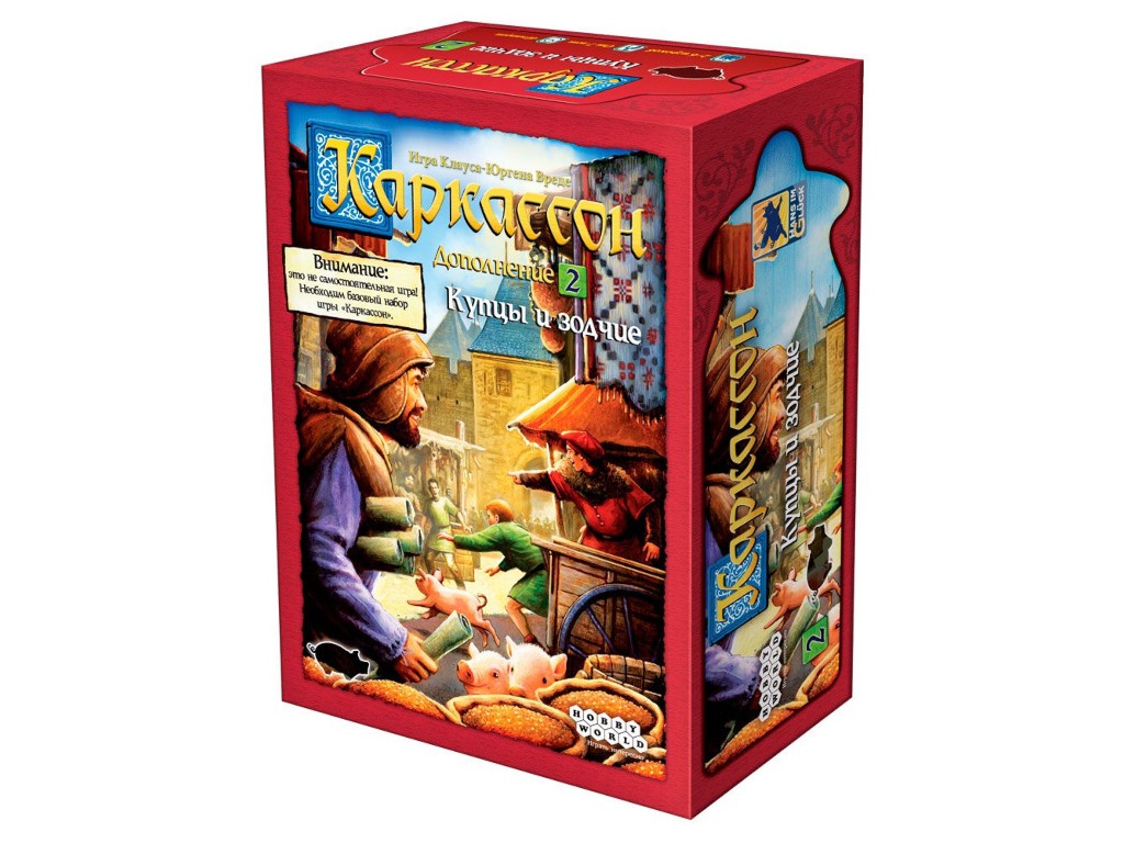 

Настольная игра Hobby World Каркассон Купцы и зодчие 915188, 915188