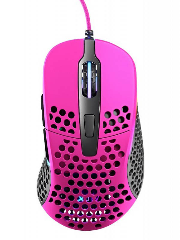 фото Мышь xtrfy m4 rgb pink