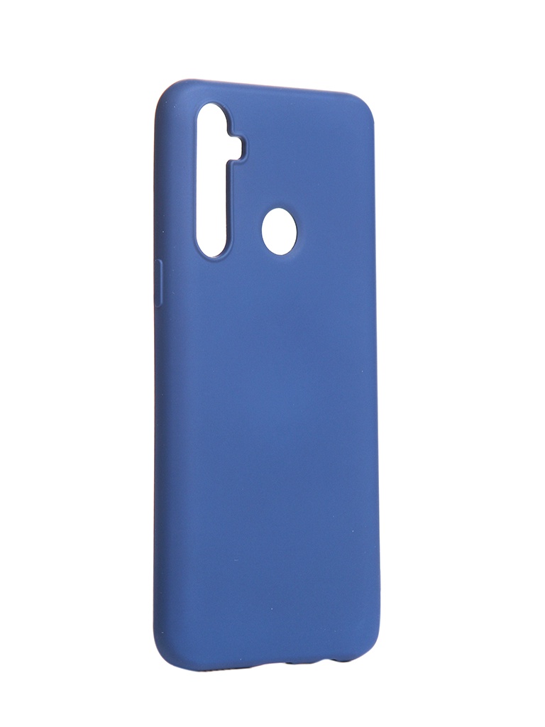 

Чехол DF для Realme C3 с микрофиброй Silicone Blue rmOriginal-04, DF rmOriginal-04