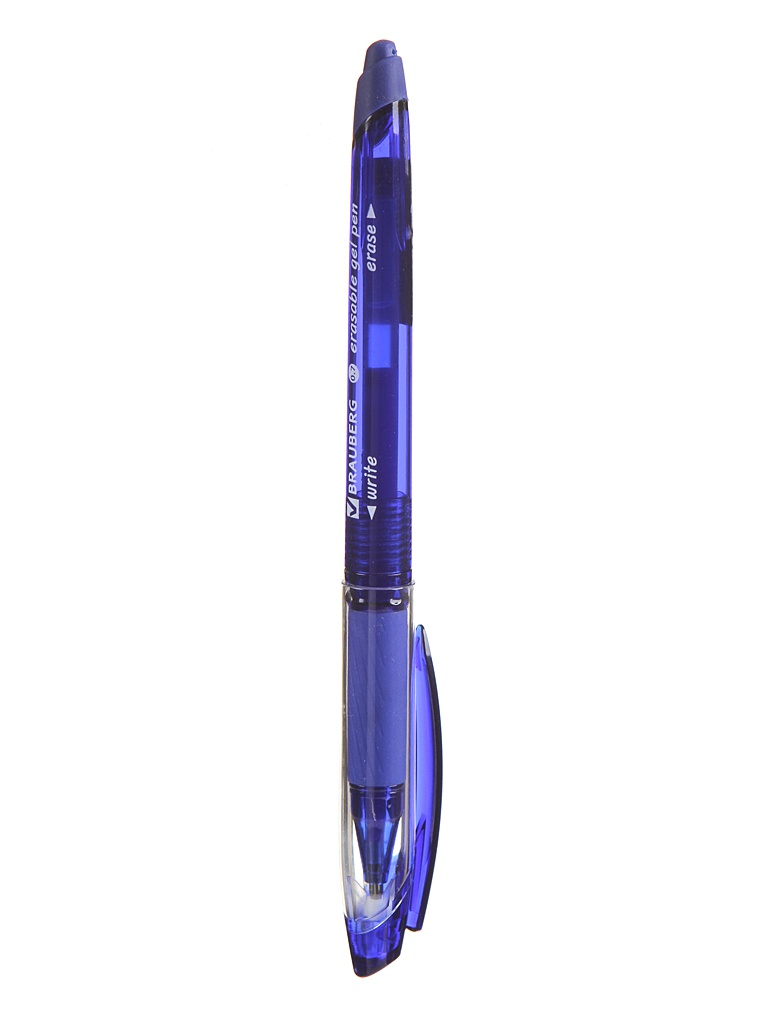 

Ручка гелевая Brauberg R-Erase GP203 0.7mm стираемая с грипом корпус Blue стержень Blue 143333, 143333