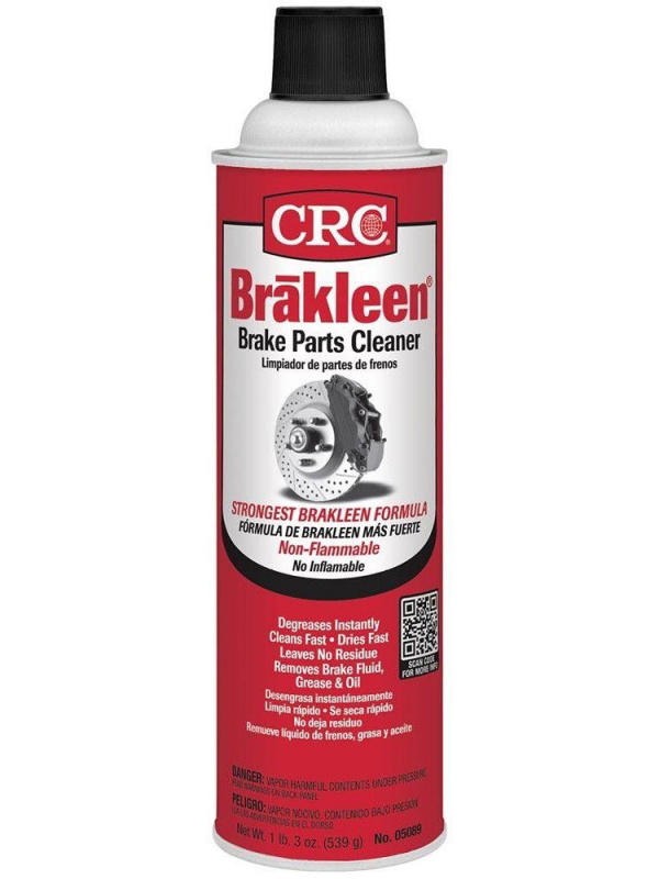 фото Очиститель тормозных механизмов crc brakleen brake parts cleaner 05089