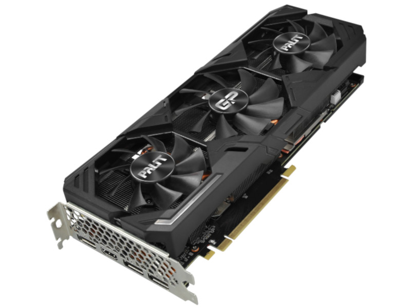 

Видеокарта Palit GeForce RTX 2080 Super 1650MHz PCI-E 3.0 8192Mb 15500MHz 256 bit HDMI 3xDisplayPort HDCP GP NE6208S019P2-180T