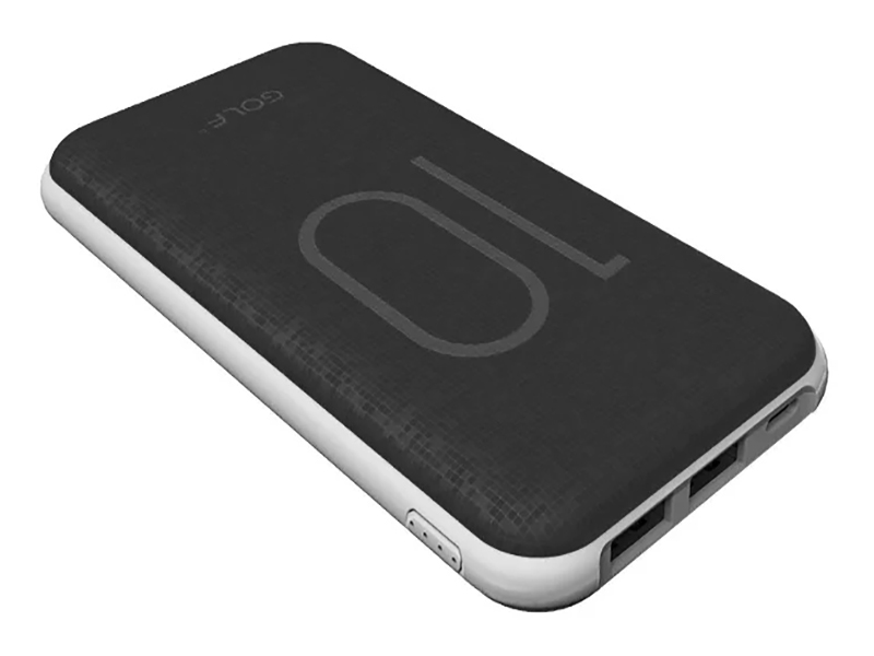 

Внешний аккумулятор Golf Edgee G26 10000mAh Black, G26